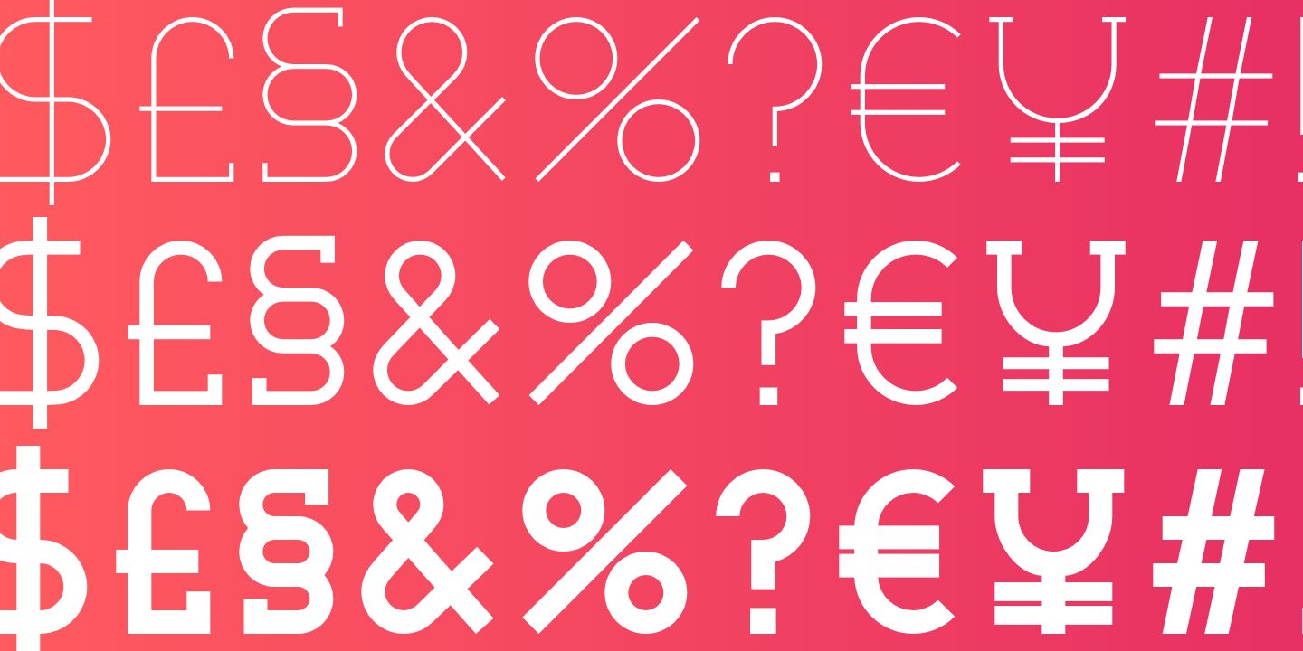 Beispiel einer Nokio Slab Italic-Schriftart